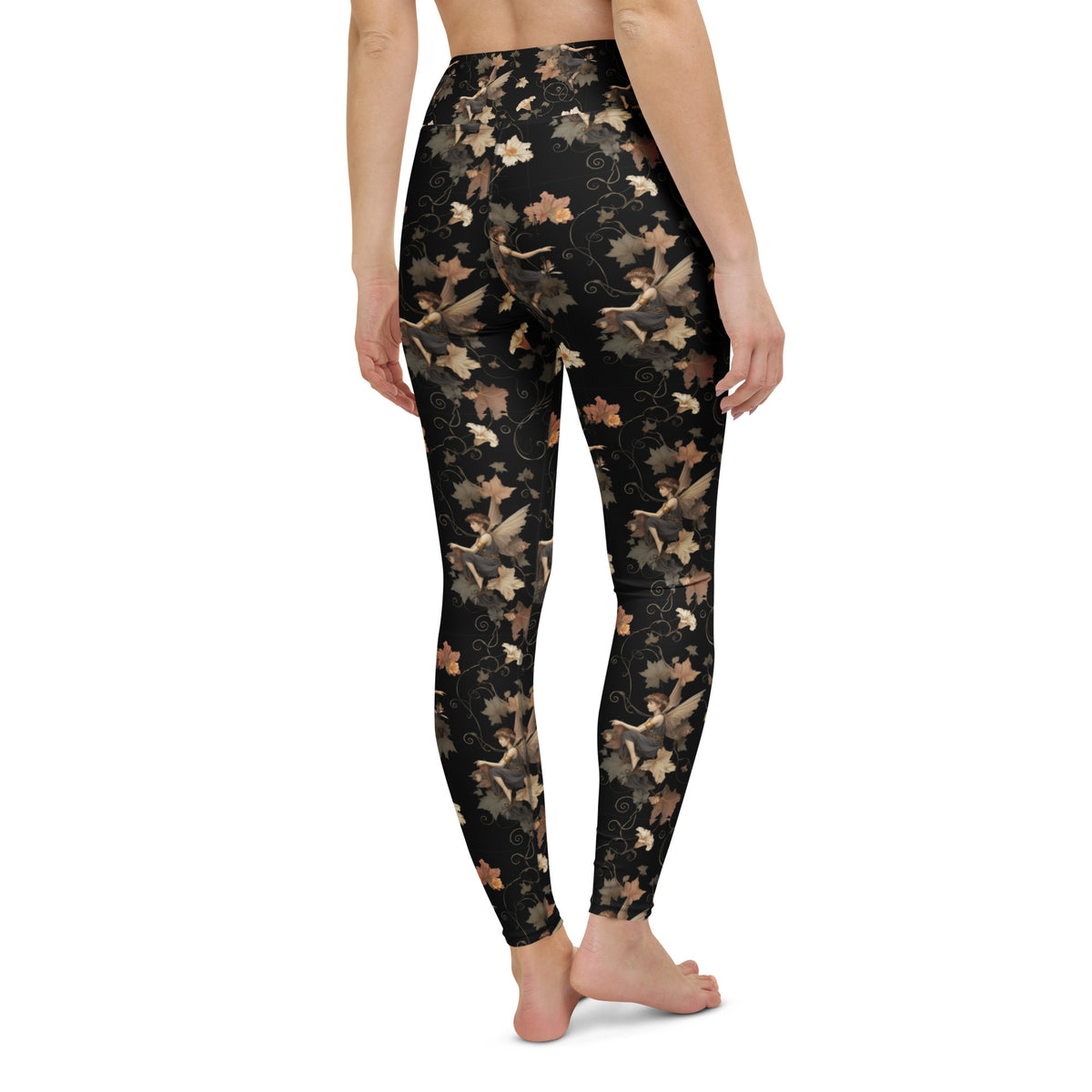 "It's Ok To Be Fae" Yoga Leggings, Fairies