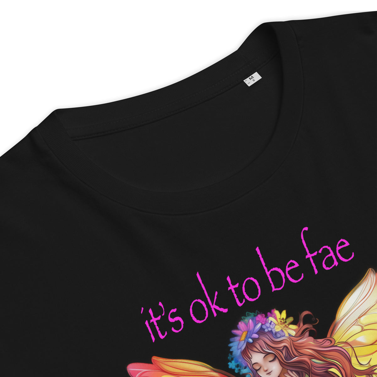 "It's Ok To Be Fae" T-Shirt, Black