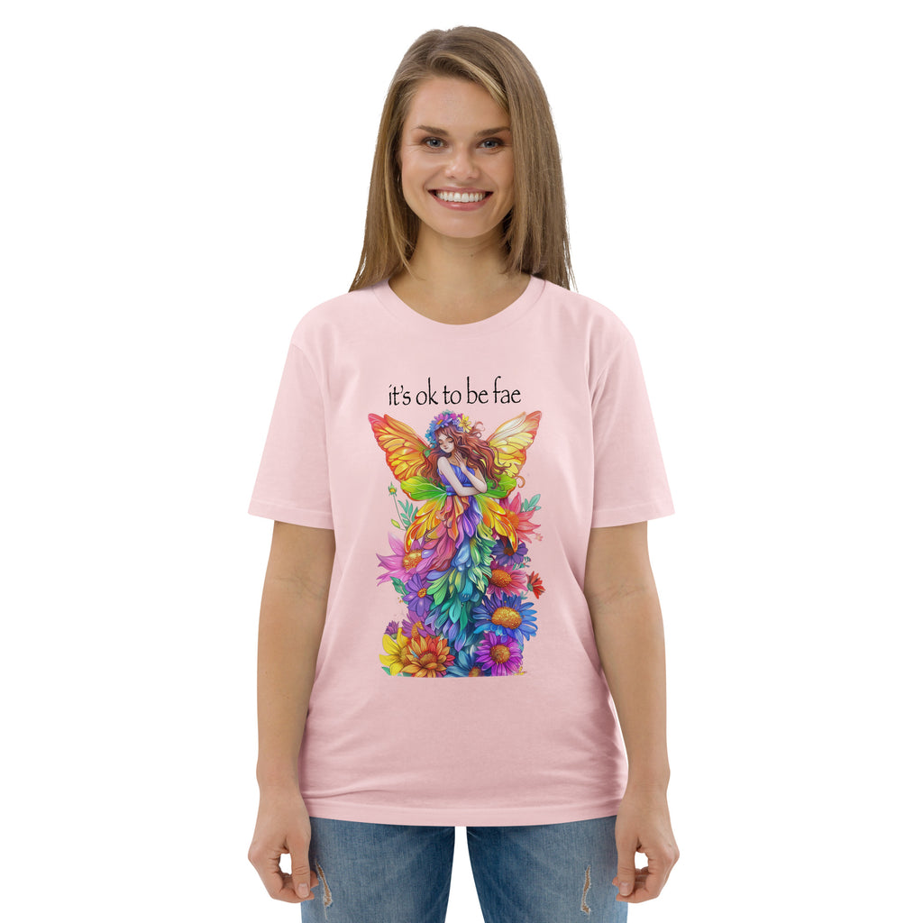 "It's Ok To Be Fae" T-Shirt, Pink