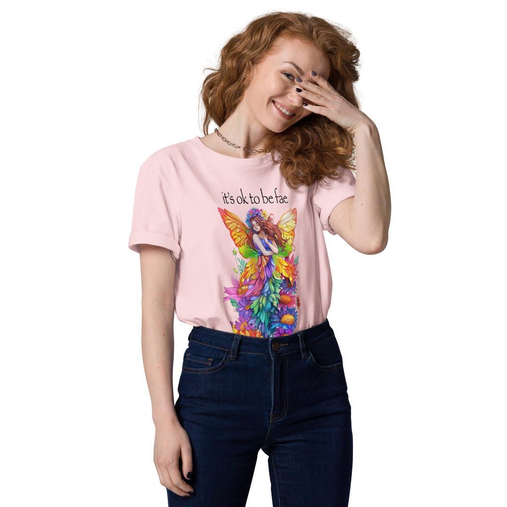 "It's Ok To Be Fae" T-Shirt, Pink