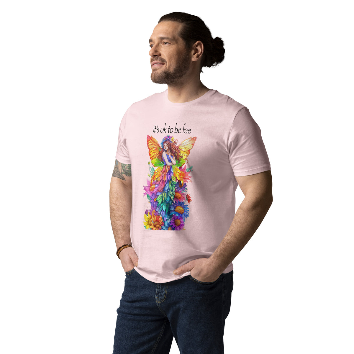 "It's Ok To Be Fae" T-Shirt, Pink