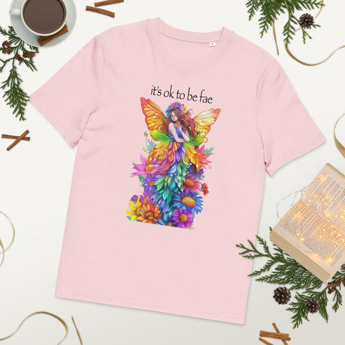 "It's Ok To Be Fae" T-Shirt, Pink