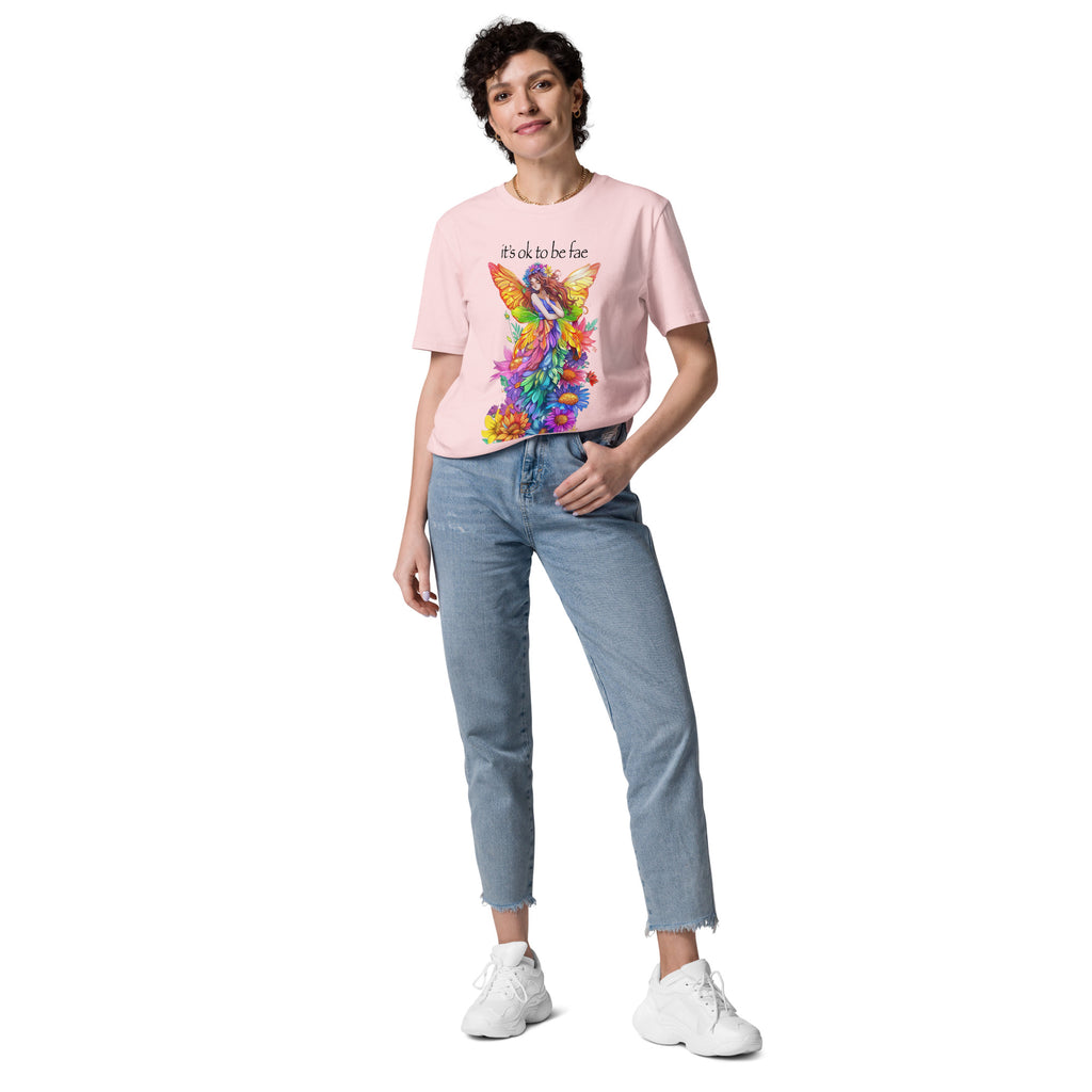 "It's Ok To Be Fae" T-Shirt, Pink